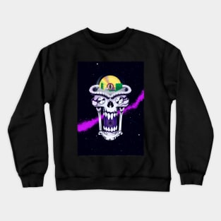 Laserdisc terror Crewneck Sweatshirt